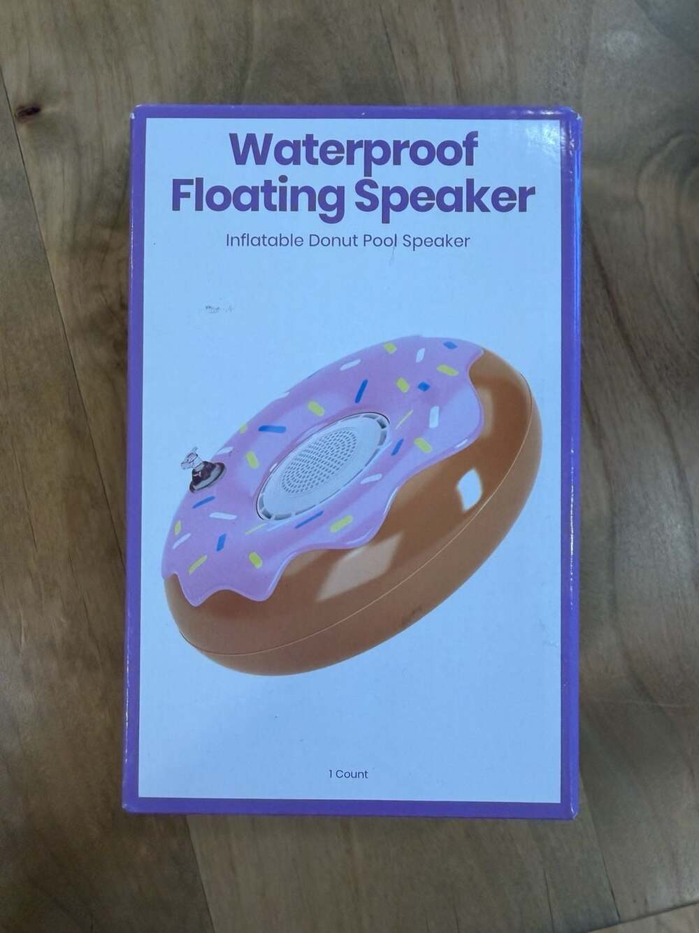 GEMS Waterproof Floating Speaker Inflatable Donut Pool Speaker